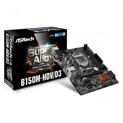 ASRock Intel B150M-HDV/D3 6th Gen 